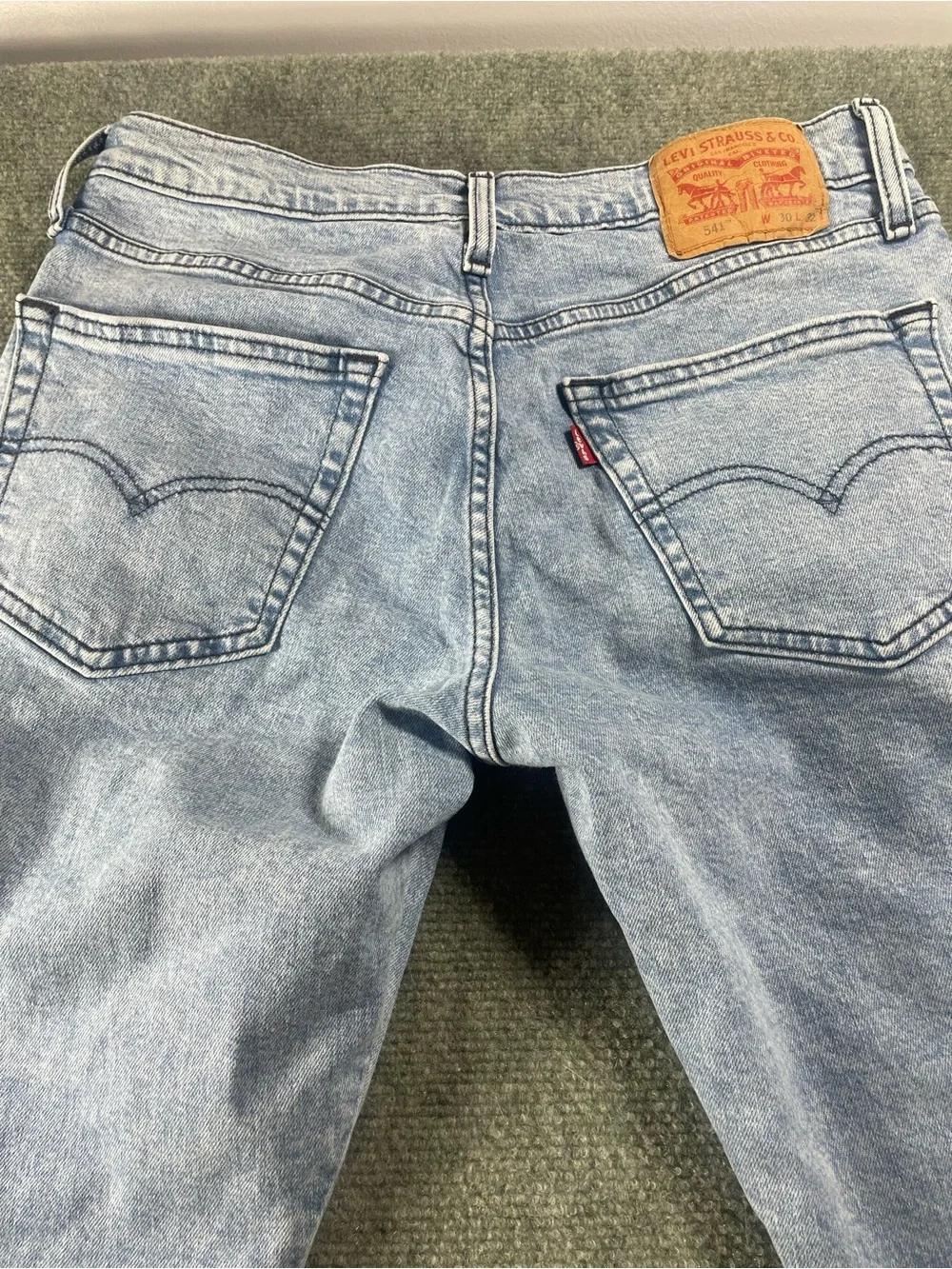 Levi's Light Blue Cargo Denim Pants - Men's